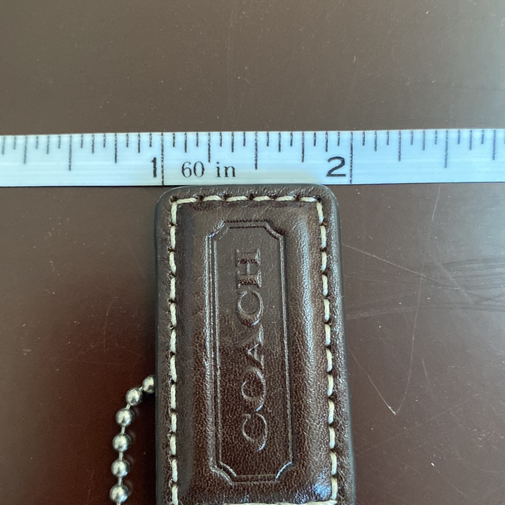Coach Key Fob Charm brown - Picture 4 of 4